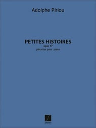 Petites Histoires, Op. 17 piano sheet music cover